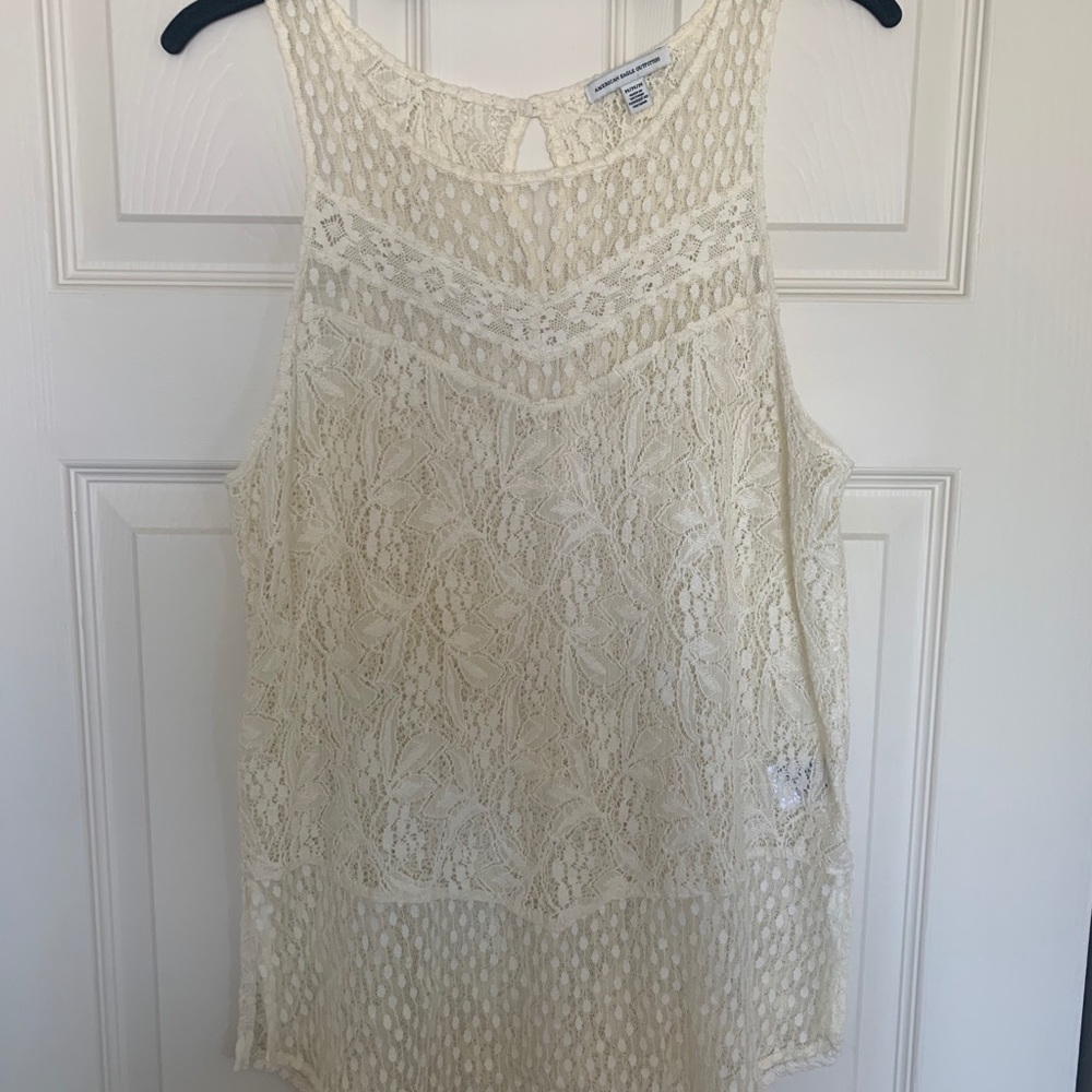Lace tank top
